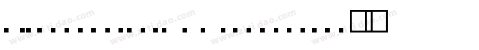 NiconneBernard MT Condensed字体转换
